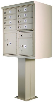 High Security Series Cluster Mailboxes Type 1
